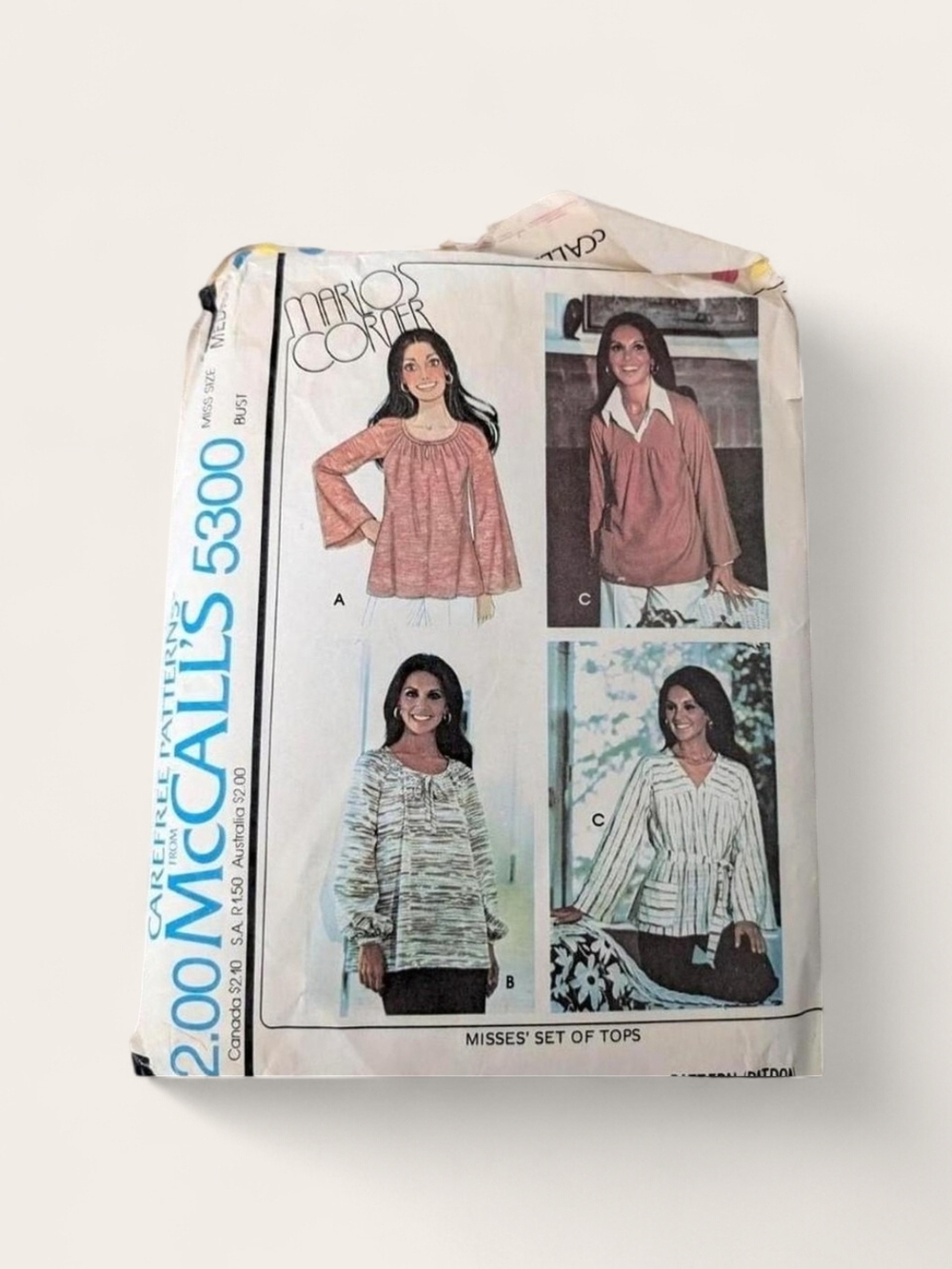 1976 McCalls Sewing Pattern